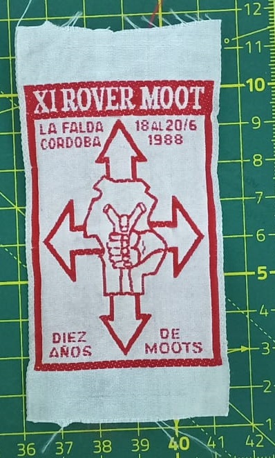 XI Rover Moot - La Falda - Cordoba - 18 al 20/6/1988 - Diez Años de Mo