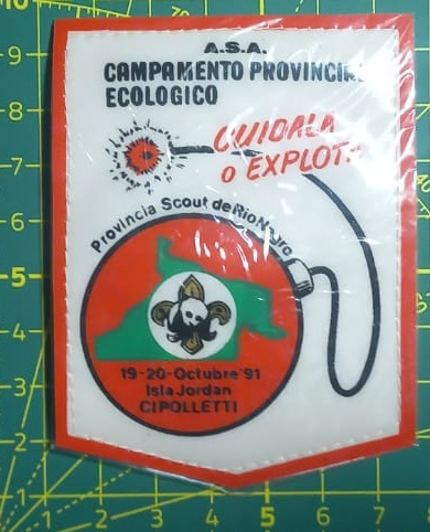 Campamento Provincial Ecológico - ASA - 19 y 20 /Octubre /1991 - Isla 