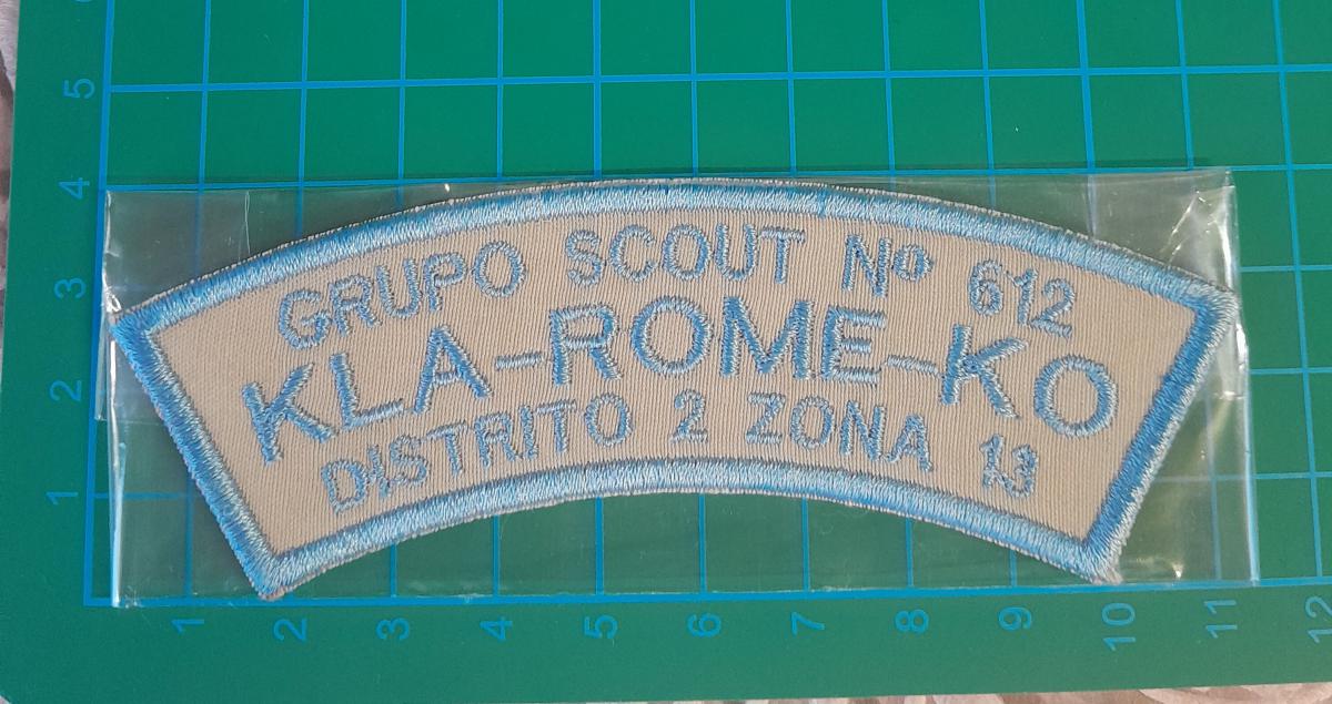 Grupo Scout N° 612 - KLA-ROME-CO - Distrito 2 Zona 13