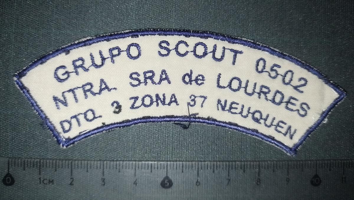Grupo Scout 0502 - Ntra. Sra de Lourdes - Dto 3 - Zona 37 - Neuquén
