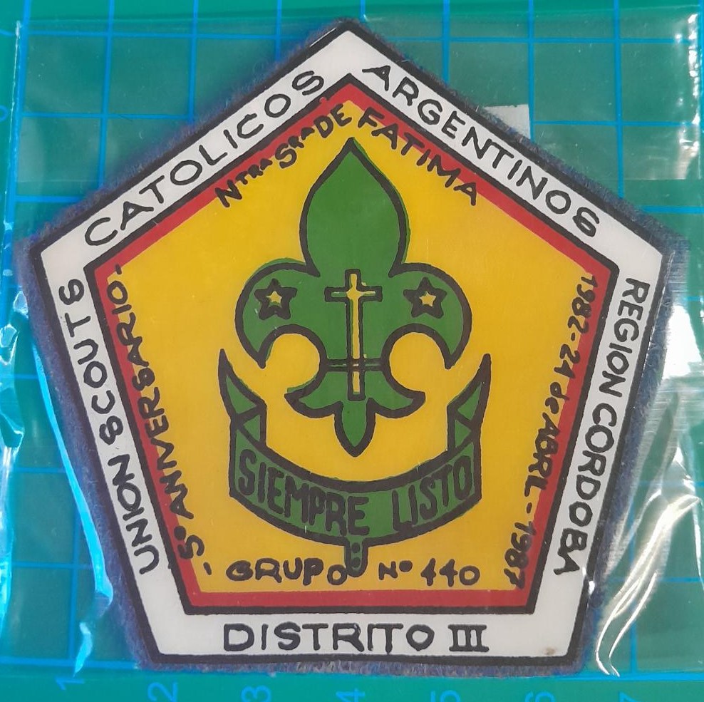 Grupo N° 440 - Ntra. Sra. de Fátima - 5° Aniversario